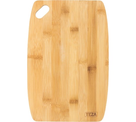 Разделочная доска TEZA Tenerezza c вырезной ручкой, 30x20x1,2 см, бамбук 40-006