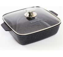 Квадратная жаровня Мечта АП Гранит star 26х26 см 38803