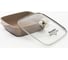 Квадратная жаровня Мечта АП Гранит brown 26х26 см 38806 2