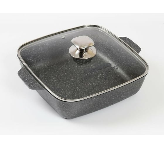 Квадратная индукционная жаровня Мечта АП Гранит star Induction Pro 26х26 см 38803И 1