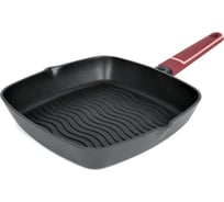 Сковорода-гриль TALLER Ornament 28 смx28 см, высота 5.5 см, литая, внешний диаметр дна 19,9 см TR-44015