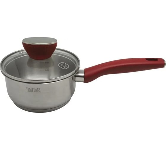 Ковш TALLER с крышкой, 14 см, 1.0 л TR-7285 1
