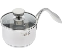 Ковш TALLER с крышкой, 14.0х8.5 см, 1.2 л, внешний диаметр дна 12.1 см TR-1119