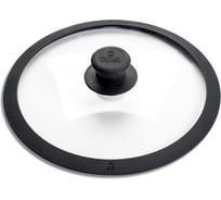 Крышка TALLER из жаропрочного стекла, диаметр 24 см, нельзя использовать в духовке TR-38003