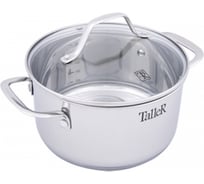 Кастрюля TALLER 20х10,5 см, 3,0 л, внешний диаметр дна 18,5 см TR-1083