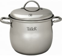 Кастрюля TALLER 25.0 x18,5 см 8.0 л внешний диаметр дна 21,6 см TR-1069