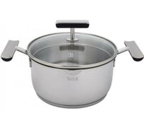 Кастрюля TALLER с крышкой 24х12.4 см, 5,3 л TR-7248