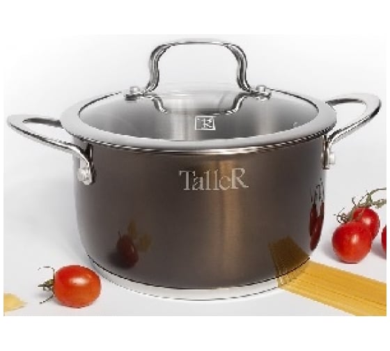 Кастрюля TALLER 18 см, 2,6 л, внешний диаметр дна 16 см TR-7292