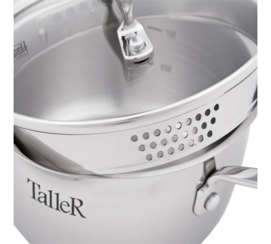 Кастрюля TALLER 20х10,5 см 3,1 л, внешний диаметр дна 16,5 см TR-1074