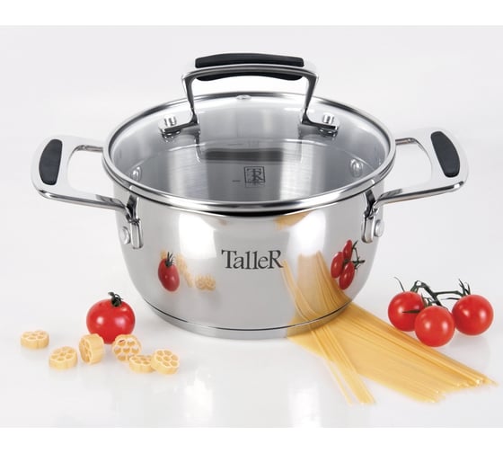 Кастрюля TALLER 16х8,5 см, 1,5 л, внешний диаметр дна 12,5 см TR-1072