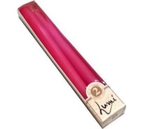 Античная свеча Lumi 22x250 мм, цвет розовый, 2 шт 5070667