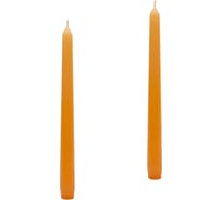 Античная свеча Lumi 22x250 мм, цвет медовая дыня, 2 шт 5070666