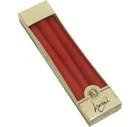 Античная свеча Lumi 22x250 мм, цвет красный, 3 шт 5070662