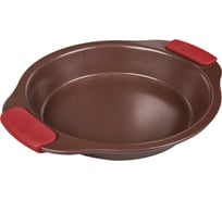 Форма для выпечки TALLER круглая 26x4,5 см из углеродистой стали с антипригарным покрытием TR-66306