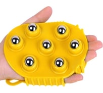 Массажер-варежка с 7 массажными шариками Beroma оранжевый 07708868