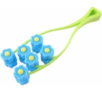 Массажный роллер для упругости кожи лица Beroma Цветок Голубой 07705842