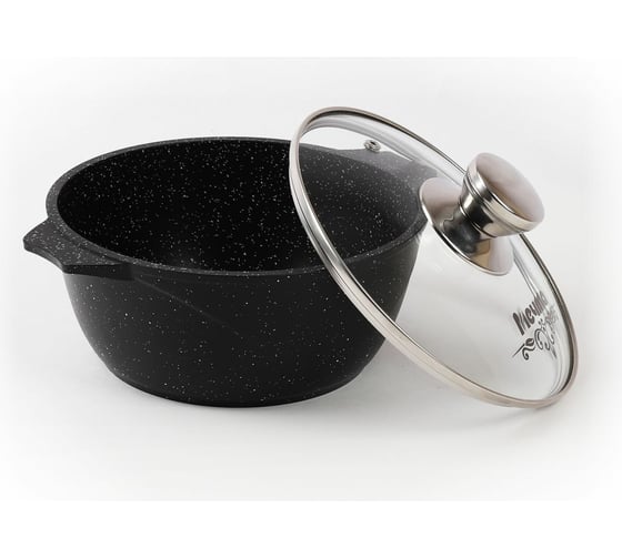 Кастрюля Мечта АП Гранит black 1 л 41802
