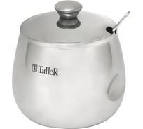Сахарница TALLER Вивиан 400 г, материал: нержавеющая сталь TR-1122