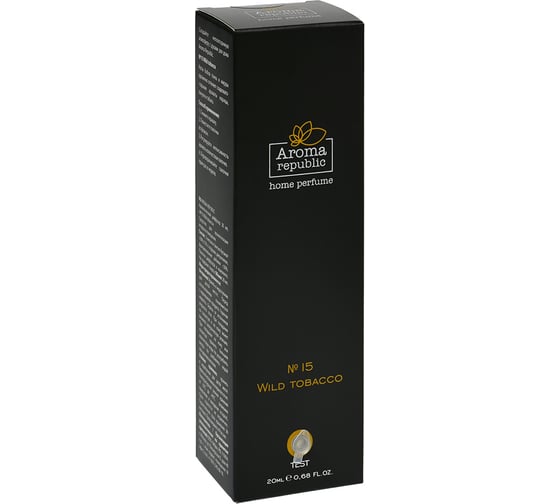 Ароматический диффузор Aroma republic №15 Wild tоbacco 20 мл 91011