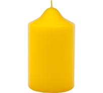 Свеча Антей Candle бочонок 70x100 мм, цвет: желтый, запах: банан 50710552