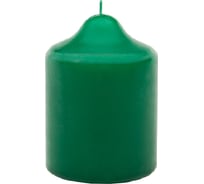 Свеча Антей Candle бочонок 40x60 мм, цвет: зеленый, запах: яблоко 5070925