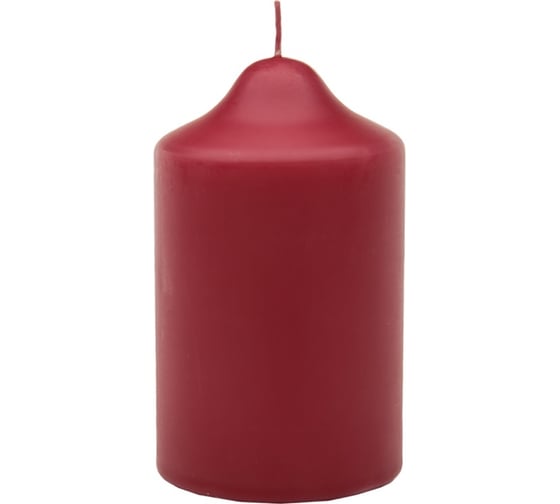 Свеча Антей Candle бочонок 70x100 мм, цвет: бордо, запах: лесные ягоды 50710551
