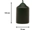 Свеча Антей Candle бочонок 70x100 мм, цвет: коричневый, запах: шоколад 50710550 2