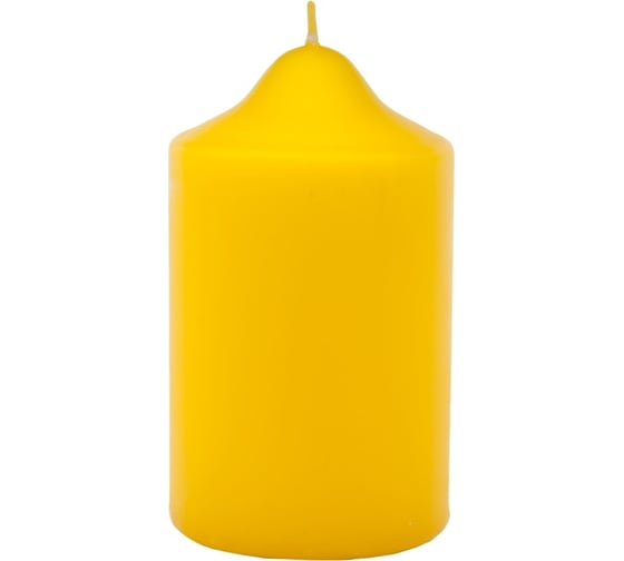 Свеча Антей Candle бочонок 70x100 мм, цвет: желтый, запах: мед 50710547 1