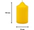 Свеча Антей Candle бочонок 70x100 мм, цвет: желтый, запах: мед 50710547 2