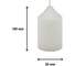 Свеча Антей Candle бочонок 50x100 мм, цвет: белый 5070820 2