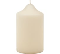 Свеча Антей Candle бочонок 70x100 мм, цвет: белый, запах: кокос 50710546