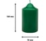Свеча Антей Candle бочонок 70x100 мм, цвет: зеленый, запах: яблоко 50710553 2