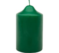 Свеча Антей Candle бочонок 70x100 мм, цвет: зеленый, запах: можжевельник 50710548