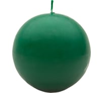 Свеча Антей Candle шар диаметр 80 мм, цвет зеленый 5070483