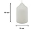 Свеча Антей Candle бочонок 70x100 мм, цвет белый 50701020 2