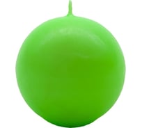 Свеча Антей Candle шар неон диаметр 60 мм, цвет зеленый 5070414