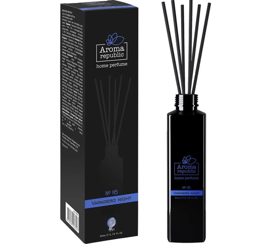 Ароматический диффузор Aroma republic №16 Varadero night 80 мл 90071