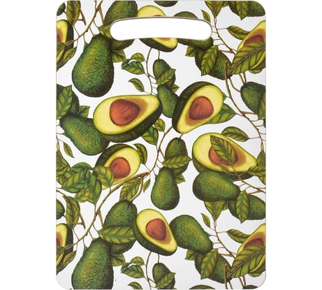 Разделочная деревянная доска MARMITON Авокадо 29x21x0.6 см 17650