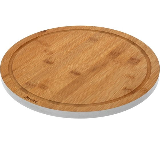 Сервировочная доска MARMITON бамбук, 30x1.5 см 17700