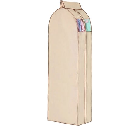 Чехол для одежды Paxwell Ордер Про на перекладину, 140x25, бежевый ORCVPR_S25140-101917