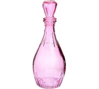 Графин Декостек 450 мл, высота 23 см, розовый ТП76471