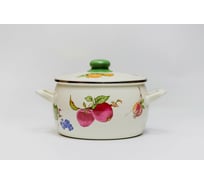 Глубокая кастрюля METROT Эксклюзивс Фрукты с металлической крышкой 4 л, 20 см 130423