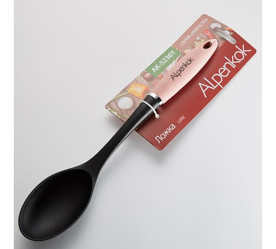 Поварская ложка Alpenkok AK-5236Y Perfecto 34 см 72/36 бежевый 0R-00006265