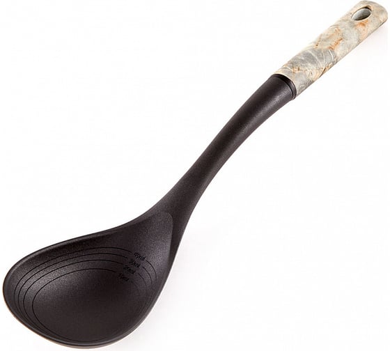 Поварская ложка Alpenkok AK-5266N Grey Stone с разметкой 36 см 48 0R-00006748 1