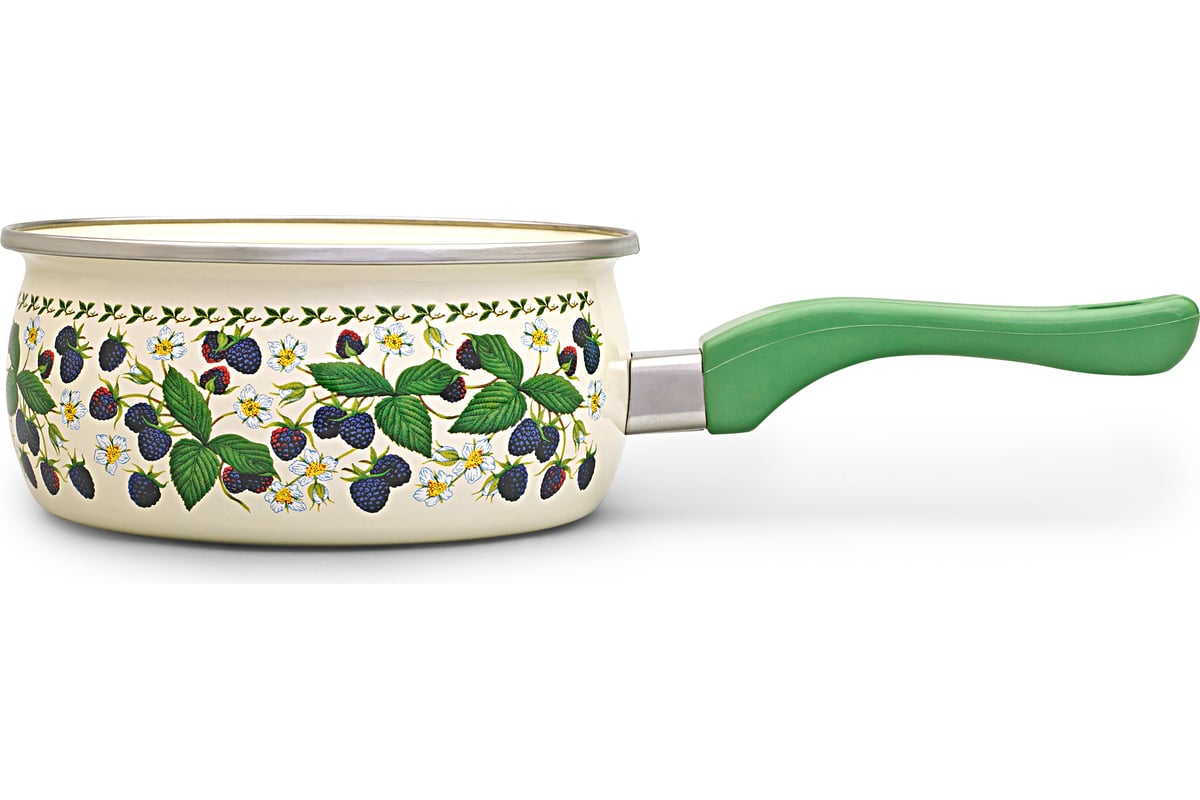 Ковш METROT Эксклюзив Ежевика бакелитовая ручка без крышки, 16 см, 1.6 ...