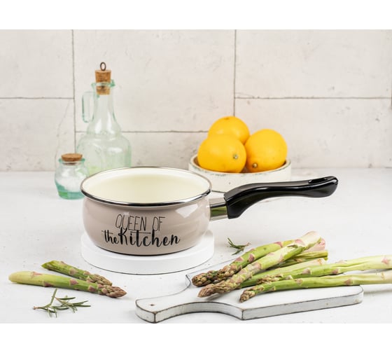 Ковш METROT Эксклюзив Queen Of Kitchen бакелитовые ручки, 14 см, 1.05 л 362806