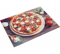 Стеклянная разделочная доска Alpenkok AK-9010 Пицца 30x40 см 12 0R-00006333