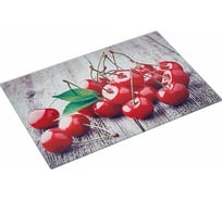 Стеклянная разделочная доска Alpenkok AK-9039 Вишни 20x30 см 24 Р1-00008686