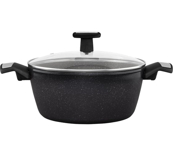 Кастрюля Polaris Monolit-20C кованый алюминий, 2,3 л 015248