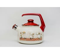 Чайник METROT Таково Повара, с бакелитовой ручкой, со свистком, 2.5 л 20 120074